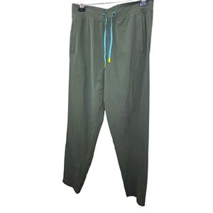 Cotopaxi Men's Lightweight Green Jogger Outwear Pants Blue Drawstrings Size M